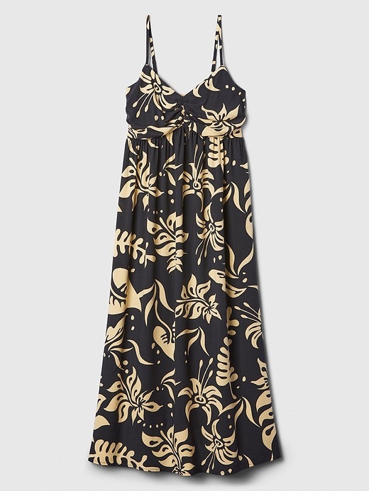 Gap Medium Navy & Cream Floral Maxi Dress